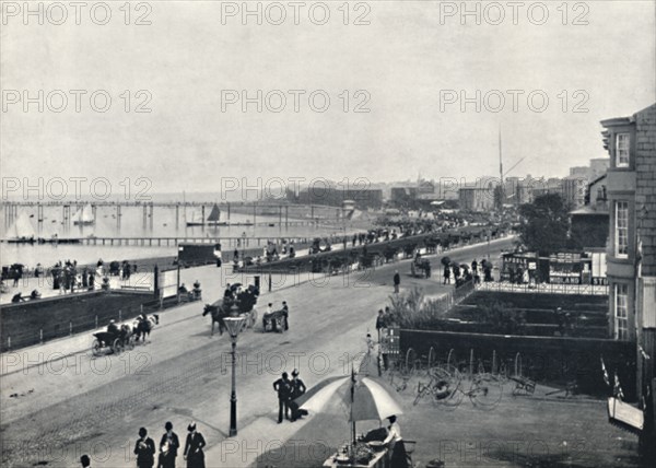 'Morecambe - The Promenade', 1895. Artist: Unknown.