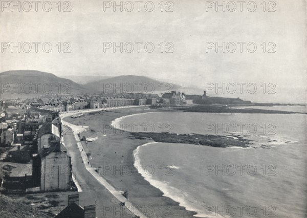 'Aberystwith - View of the Bay, Showing the Castle and the University College', 1895. Artist: Unknown.