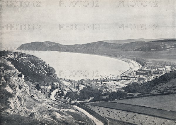 'Llandudno - Looking Down from the Mountain', 1895. Artist: Unknown.