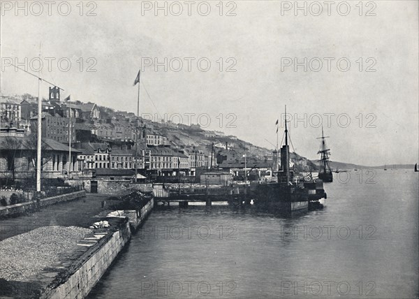 'Queenstown - Looking Along the Shore', 1895. Artist: Unknown.