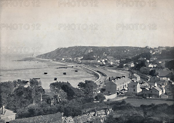 'Mumbles - The Town and the Bay', 1895. Artist: Unknown.