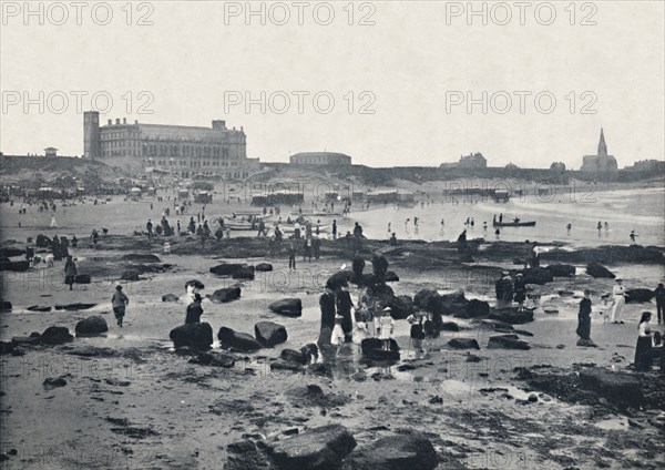 'Tynemouth - The Aquarium and Sands', 1895. Artist: Unknown.