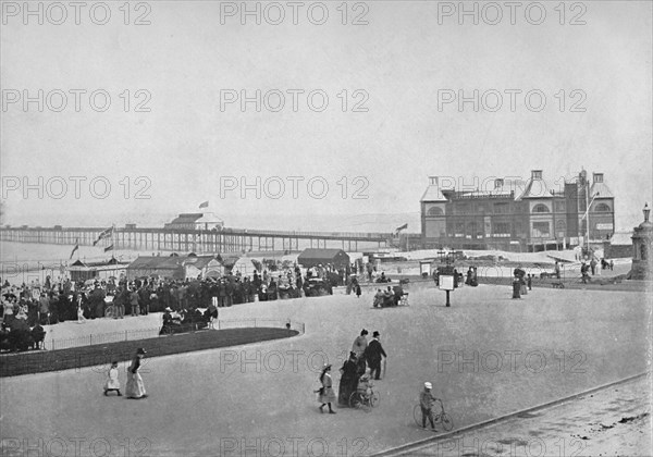 'Rhyl - The Esplanade', 1895. Artist: Unknown.