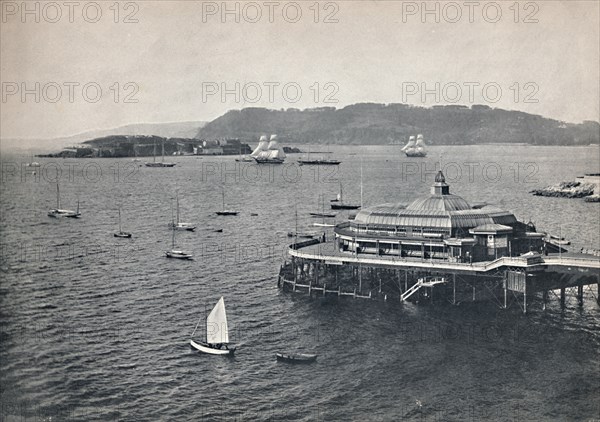 'Plymouth - The Pier', 1895. Artist: Unknown.