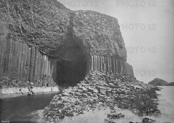 'Staffa - Fingal's Cave', 1895. Artist: Unknown.