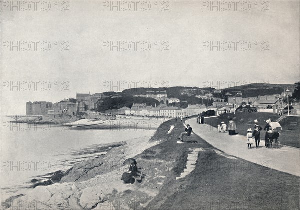 'Clevedon - The Green Beach', 1895. Artist: Unknown.