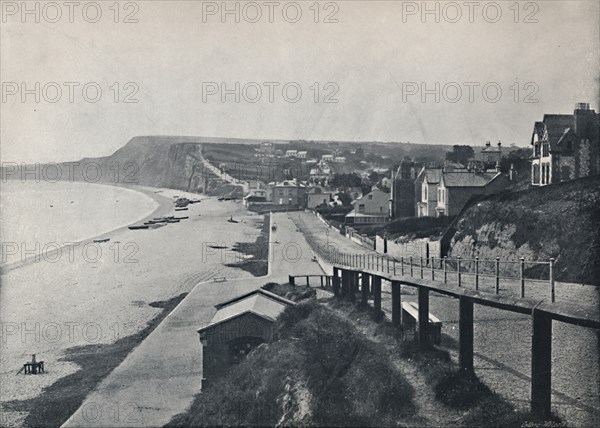 'Budleigh Salterton - General View of the Valley', 1895. Artist: Unknown.