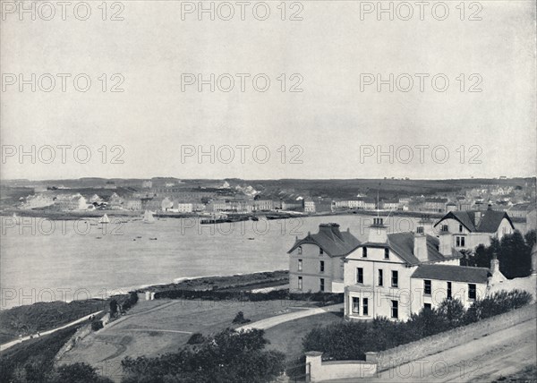 'Bangor - The Town and the Bay, from Mornington Park, Princeton', 1895. Artist: Unknown.