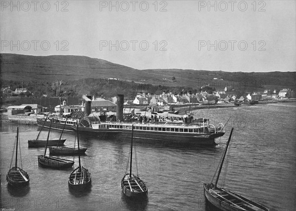 'Ardrishaig - The Steamer Columba at Ardrishaig Quay', 1895. Artist: Unknown.