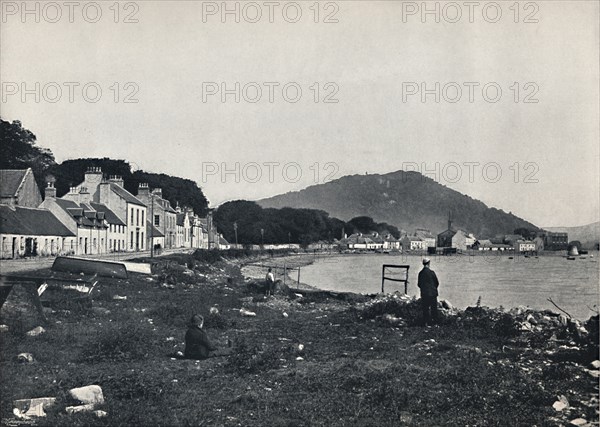 'Inveraray - The Town and the Hill of Duniquoich', 1895. Artist: Unknown.