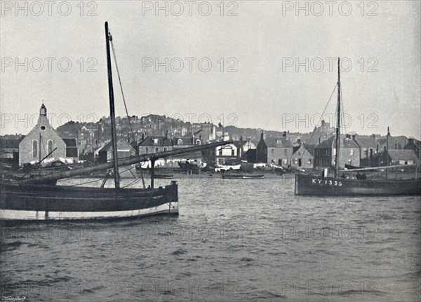 'Broughty Ferry - View from the River', 1895. Artist: Unknown.