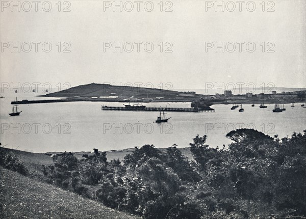 'Falmouth - General View, from Pendennis', 1895. Artist: Unknown.