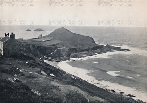 'Cape Cornwall - A Lonely Spot', 1895. Artist: Unknown.