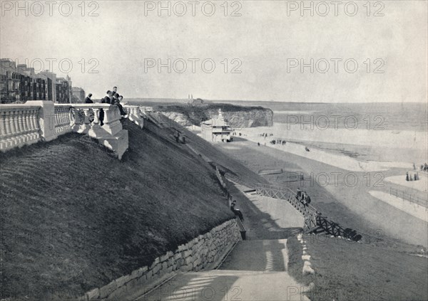 'Roker - The Beach, from the Terrace', 1895. Artist: Unknown.