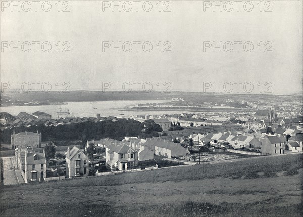 'Milford Haven - General View of the Town and the Haven', 1895. Artist: Unknown.