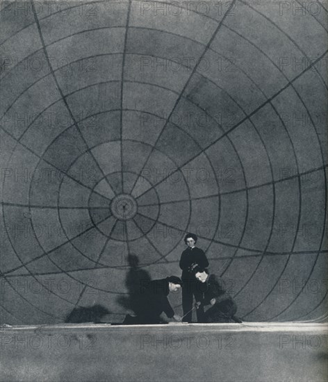 'The web (WAAFS working on a balloon)', 1941. Artist: Cecil Beaton.