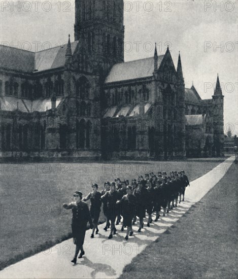 'Church parade', 1941. Artist: Cecil Beaton.