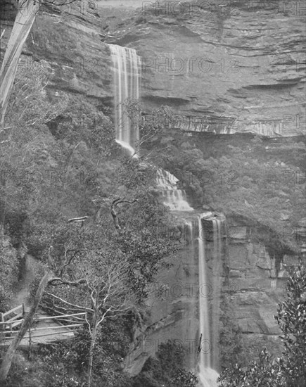 'Katoomba Falls', 19th century. Artist: Unknown.