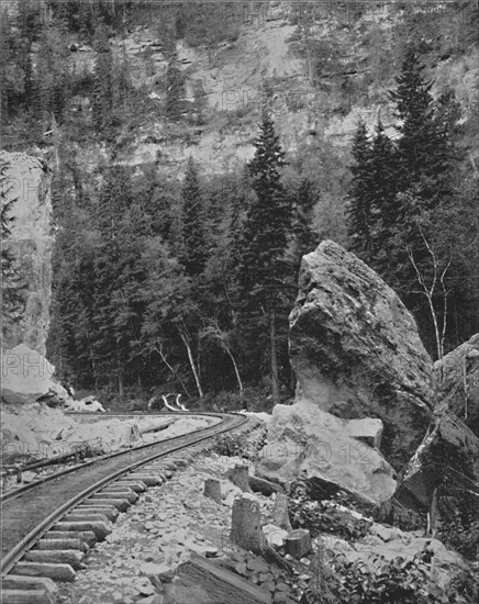 'Signal Rock in the Black Hills', 19th century. Artist: Unknown.