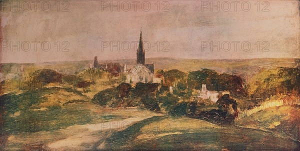 'Norwich Cathedral', 1912. Artist: Unknown.