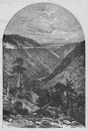 'View at Allegrippus', 1883. Artist: Meeder & Chubb.