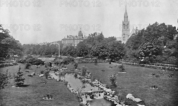 'The Upper Gardens', c1910. Artist: Unknown.