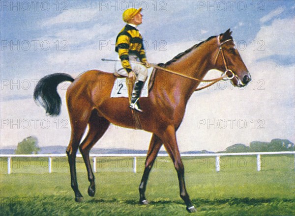 Meadow, Jockey: T. Weston', 1939. Artist: Unknown.