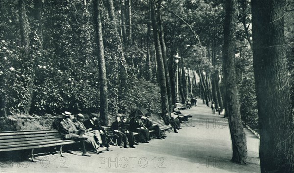 'The Invalid's Walk', c1910. Artist: Unknown.