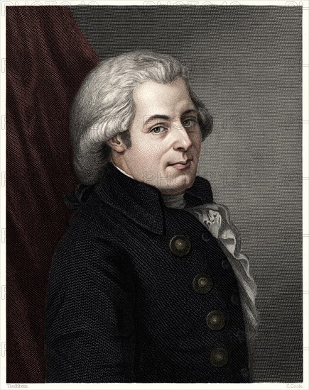 'Mozart', c1777, (19th century). Creator: C Cook.