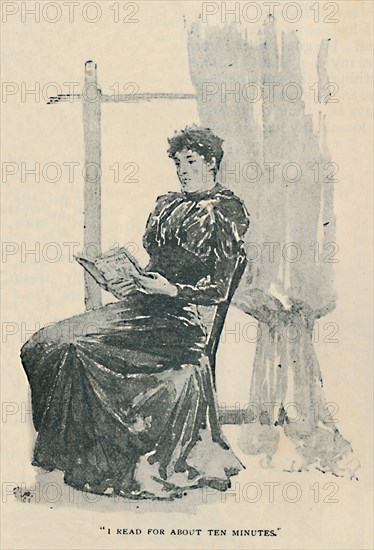 'I Read For About Ten Minutes', 1892. Artist: Sidney E Paget.