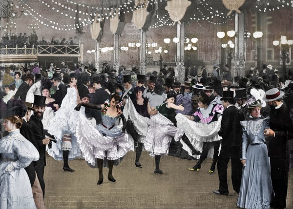 'Le Bal Du Moulin-Rouge', 1900. Artist: Unknown.