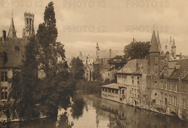 'Quai du Rosaire', c1928. Artist: Unknown.