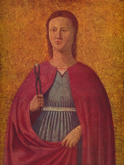 'Saint Apollonia', c1455-1460. Artist: Piero della Francesca.