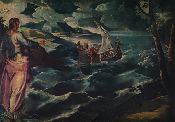 'Christ at the Sea of Galilee', c1575-1580.. Artist: Jacopo Tintoretto.