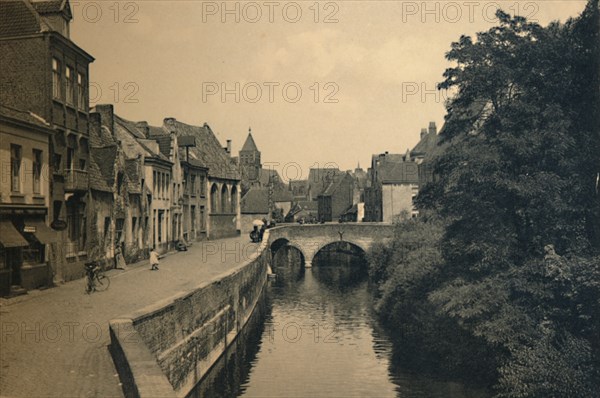 'Quay of the Ménétriers', c1910. Artist: Unknown.