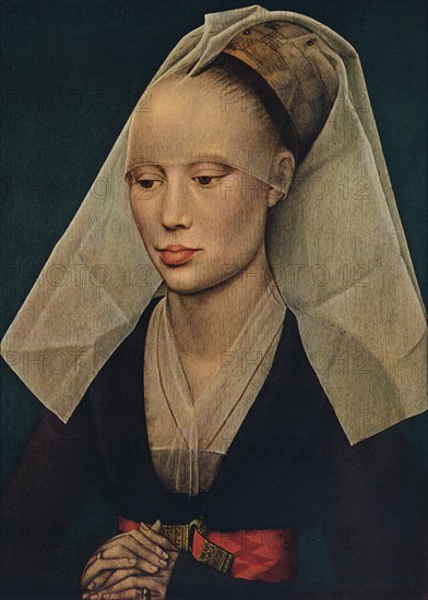 'Portrait of a Lady', c1460. Artist: Rogier Van der Weyden.