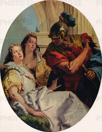 'Scene from Ancient History', c1750. Artist: Giovanni Battista Tiepolo.