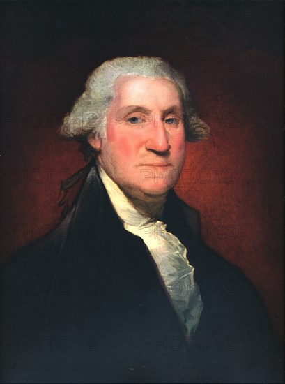 'George Washington', 1795. Artist: Gilbert Charles Stuart.