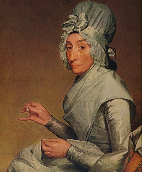 'Catherine Brass Yates (Mrs. Richard Yates)', 1793-1794. Artist: Gilbert Charles Stuart.