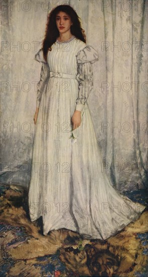 'The White Girl', 1862. Artist: James Abbott McNeill Whistler.