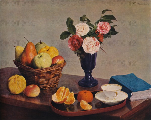 'Still Life', 1866. Artist: Henri Fantin-Latour.