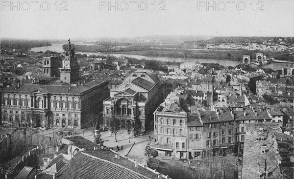 'Avignon - General View Taken From St. Laurent Tower', c1925. Artist: Unknown.