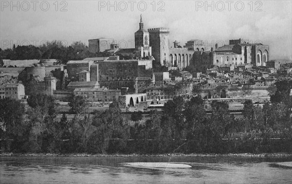 'Avignon - View Taken From Villeneuve', c1925. Artist: Unknown.