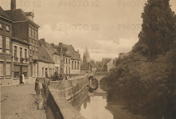 'Le Quai des Ménétriers', c1928. Artist: Unknown.