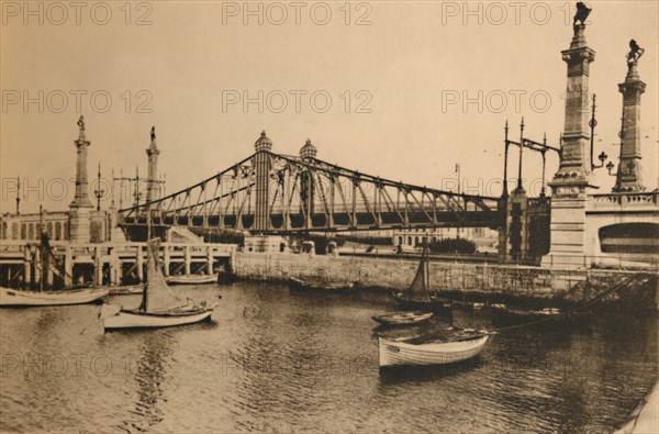 'de Smet De Naeyer Bridge',  c1928. Artist: Unknown.