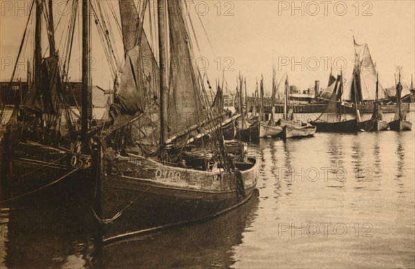 'Fishers-Boats', c1928. Artist: Unknown.