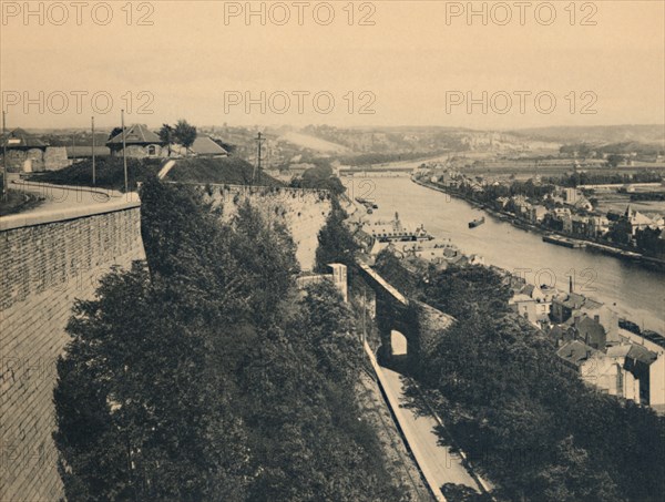 'Panorama de la Meuse vu de la route Merveilleuse', c1900. Artist: Unknown.