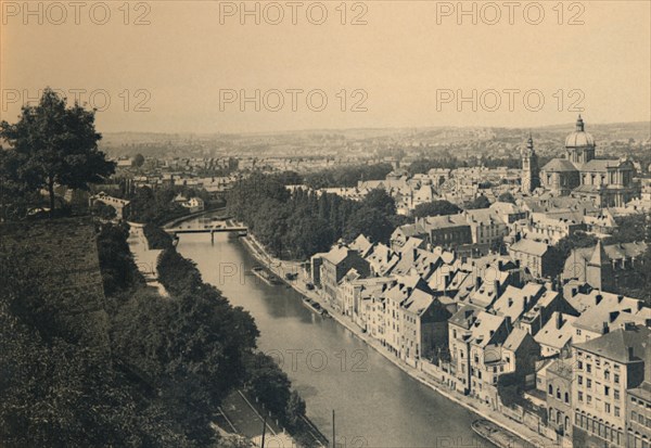 'Panorama de la Sambre', c1900. Artist: Unknown.