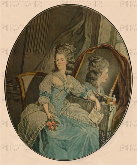 'Mademoiselle Duthe', c1780, (1913). Artist: Jean Francois Janinet.