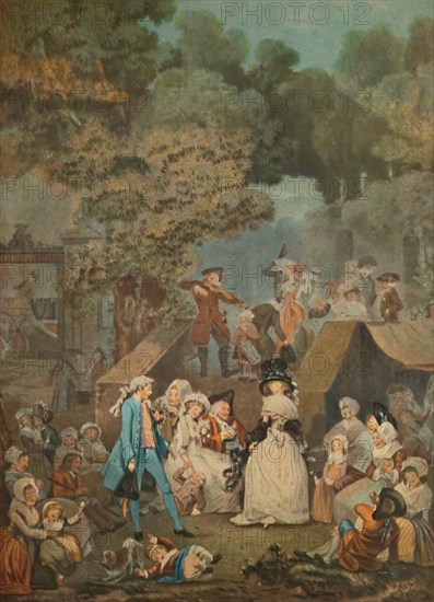 'La Noce Au Chateau', (Wedding in the Chateau), 1789, (1913). Artist: Philibert Louis Debucourt.